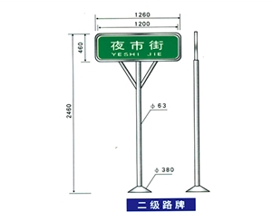 廊坊地名标识牌